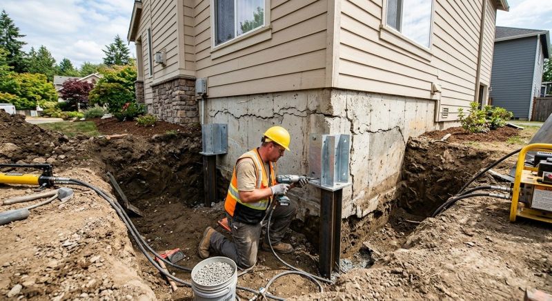 Structural Foundation Repair in Woodstock, MD