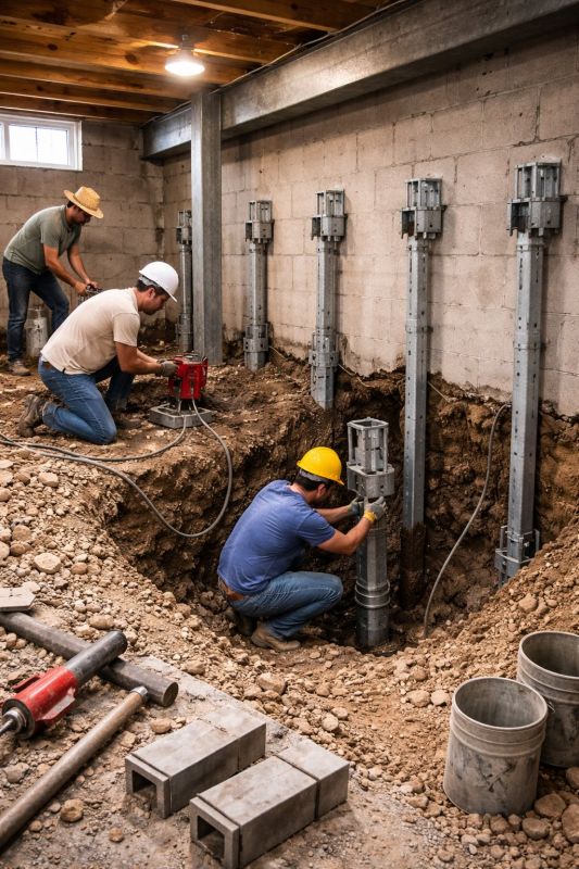 Structural Underpinning in Anne Arundel County, MD