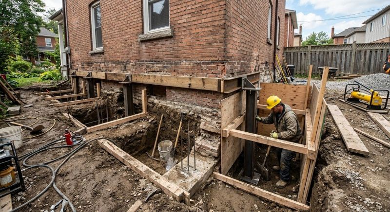 Structural Underpinning in Anne Arundel County, MD